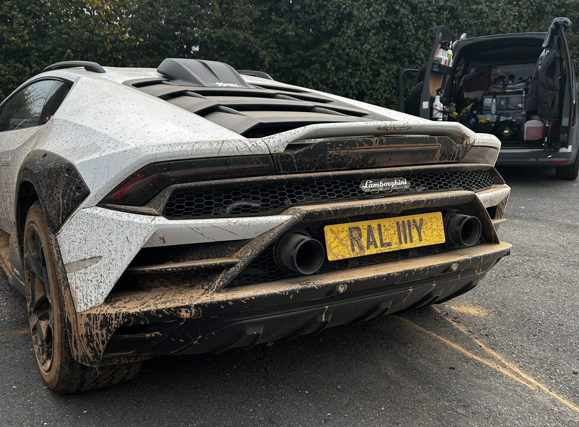 mark mccanns dirty lamborghini huracan sterrato